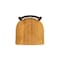 Holland Bar Stool Co 25" Low Back Swivel Counter Stool, Bronze Finish, Med Oak Seat 41125BZMedOak - alternate 3